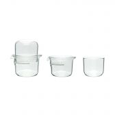 Set tea4one de sticlă "Krista" 150ml