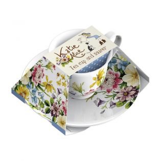 Set ceasca cu farfurie - English Garden Set ceasca cu farfurie - English Garden