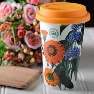 Cana cu capac de silicon - Treasure Flowers Cana cu capac de silicon - Treasure Flowers