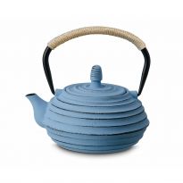 Ceainic fonta "Guangxi" 700ml albastru cu infuzor