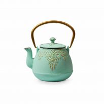 Ceainic fonta "Ziyi" 800ml verde mentol cu infuzor