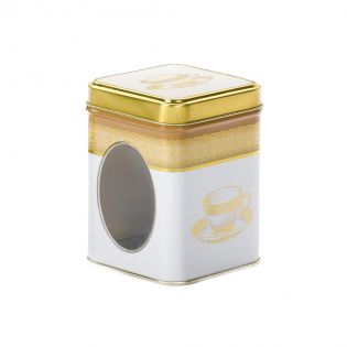 Cutie ceai cu fereastra Tea Cup 100g Cutie ceai cu fereastra Tea Cup 100g