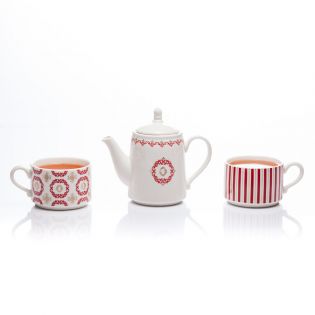 Set Tea for Two "Burgundia" Set Tea for Two "Burgundia"